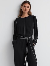 REISS ESTHER BELTED TRIM