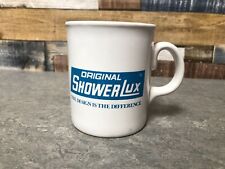 Showerlux Original Advertising Mug "The Design Is The Difference"