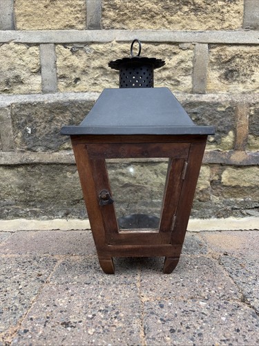 Vintage wood lantern rustic - wood,