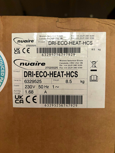 Nuaire heat recovery unit - recovery,