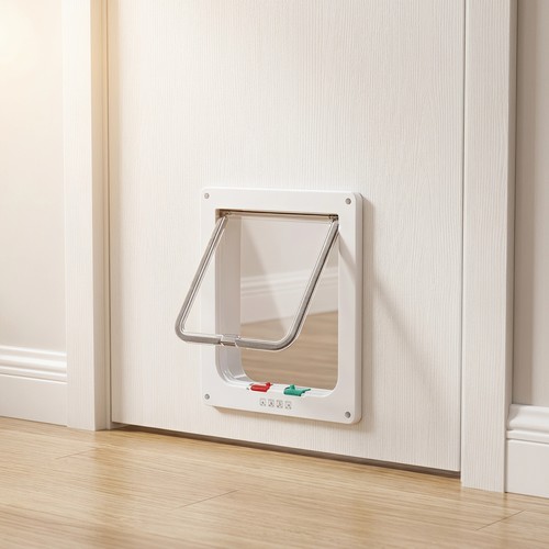 Cat door flap way for - cat,