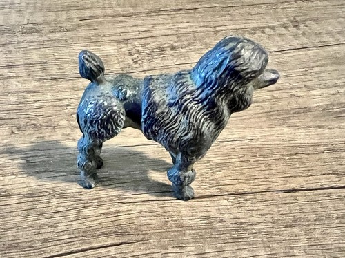 Metal dog figurine - metal, small