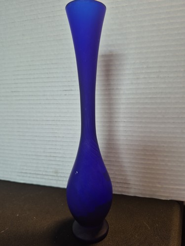 Lefton hand blown glass cobalt - hand,