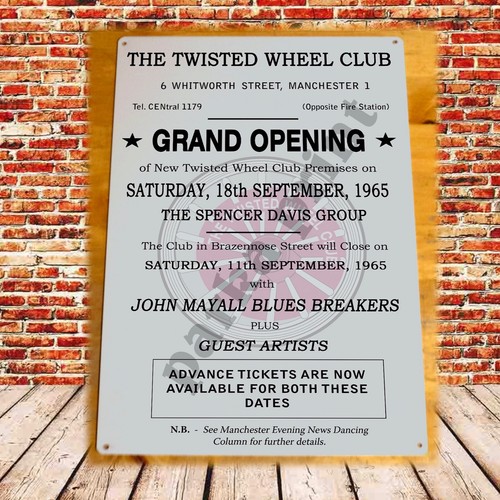 Northern soul metal sign - soul,
