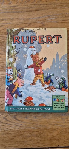Vintage rupert bear annual - rupert,