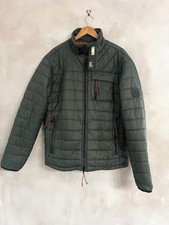 Mens Padded Jacket Coat DUCK & COVER - Olive - Size UK XXL - New - RRP = £90.00