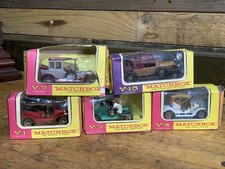 MATCHBOX Models of Yesteryear Bundle  x5 Y-1 Y-3 Y-4 Y-7 Y-15 Boxed 