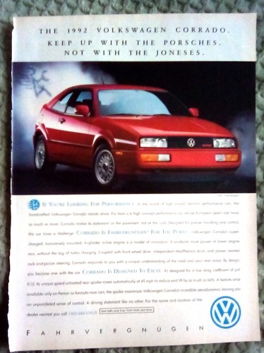 1992 volkswagen corrado - 1992,
