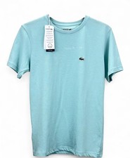 Lacoste Classic Logo T Shirt, Junior Boys T Shirt Size 14 Yrs Olds, Blue, New