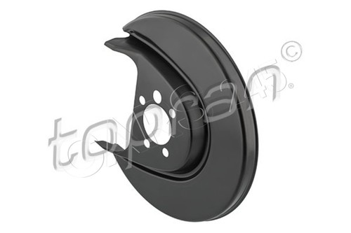 Black rear left - rear, disc
