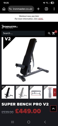 Ironmaster super bench - ironmaster,