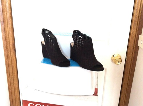 Women designer suede heel - suede,