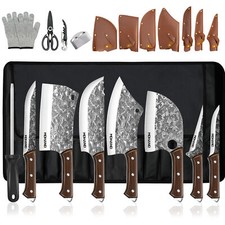14PCS Handmade HAND FORGED