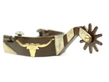 Western cowboy spurs gents - western,