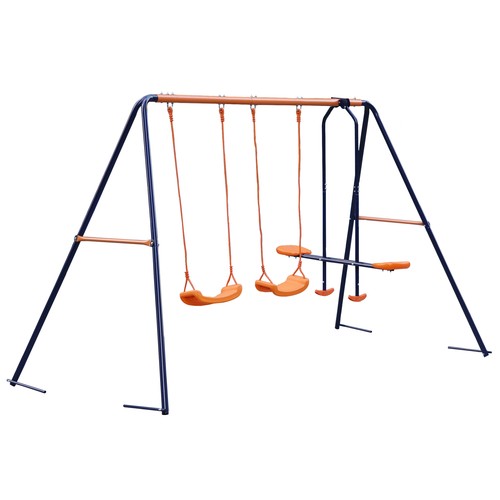 Outdoor child swing slider set - child,