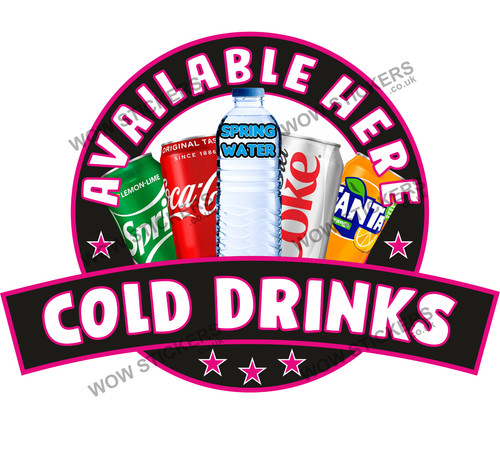 Cold drinks available - cold,