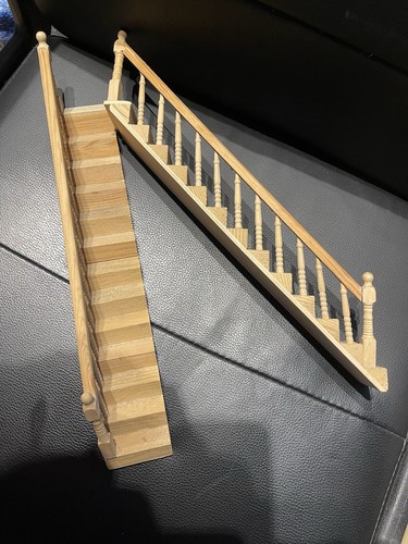 Dolls house wooden - dolls,