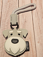 Schnauzer Bag Charm Keychain