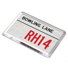 FRIDGE MAGNET - Bowling Lane