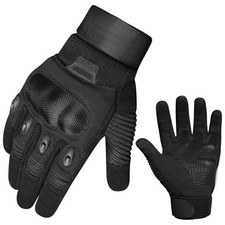 Thermal Motorbike Leather Motorcycle Gloves Waterproof Protection Winter Summer