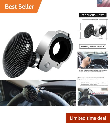 Adjustable steering wheel knob - adjustable,