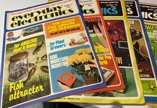 EVERYDAY ELECTRONICS Electrics Vintage Bulk Job Lot Bundle Magazines x 4 (FOUR)