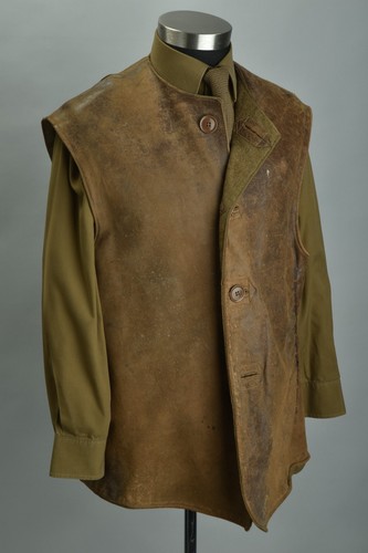 Ww2 leather jerkin british - ww2,