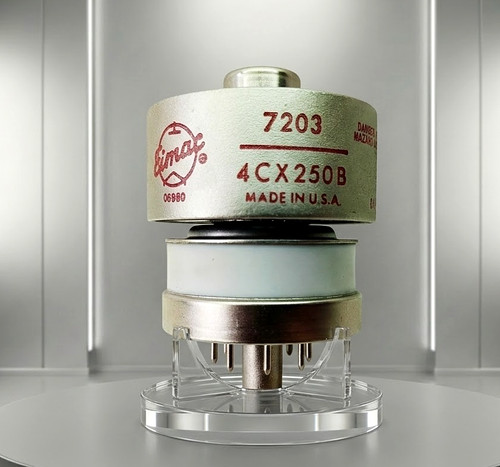 Eimac 7203 4cx250b - 7203/4cx250b, beam