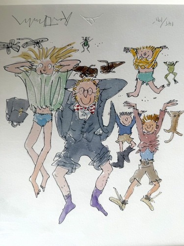 Quentin blake signed numbered - signed,