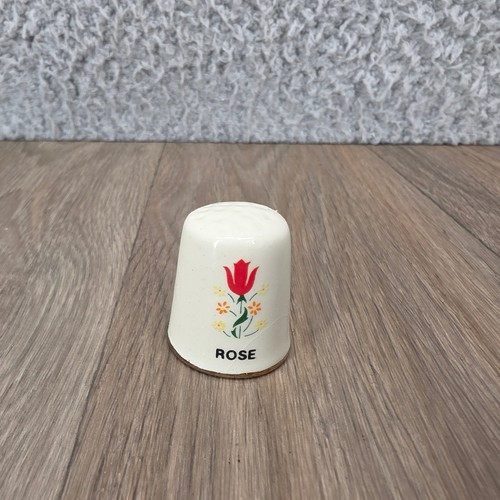 Vintage rose ceramic - vintage,