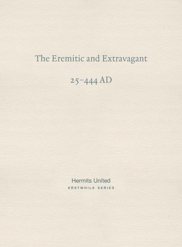 Eremitic extravagant - eremitic, &