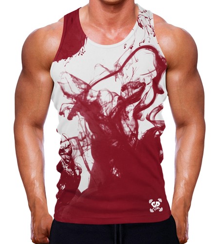 Red vape tank - red,