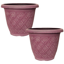Planter Set of 2 Round 33cm