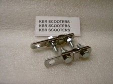  2 CHROME SPOT LIGHT BRACKETS
