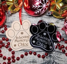 Personalised Dog Memorial