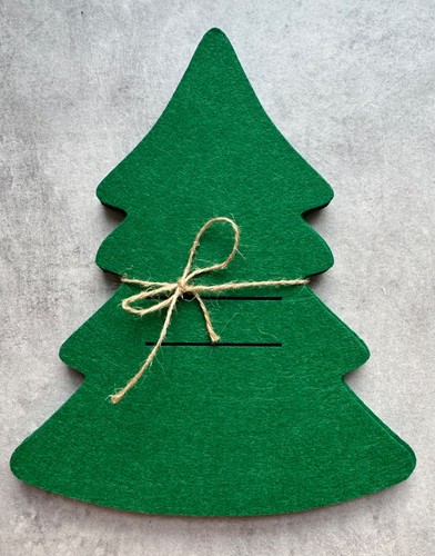 Christmas tree felt - tree, placemats