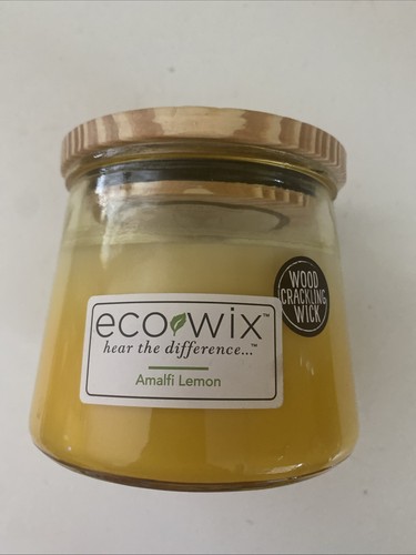 Eco wix scented candle - scented, jar