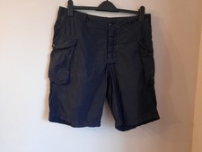 Stone Island Italy Men's Shorts Navy Blue Cotton  50 EU 34 UK 
