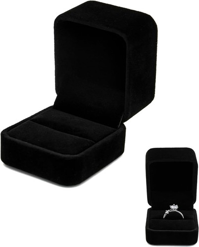Ring box velvet wedding - velvet,