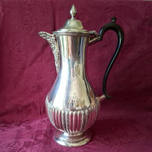 Silver plated coffee pot - plated,