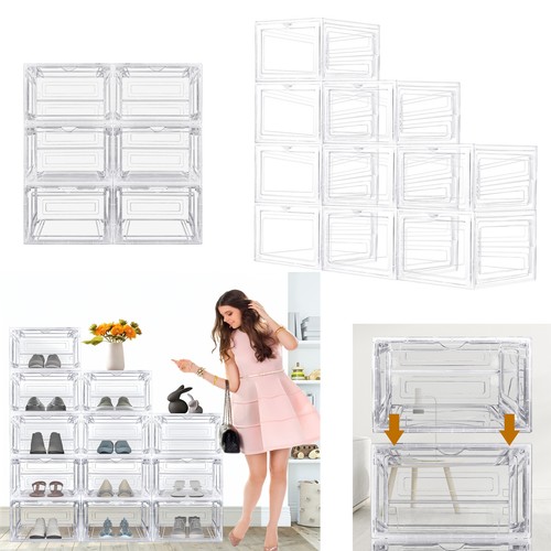 Shoe storage boxes 12 pcs - shoe, 6/9/12