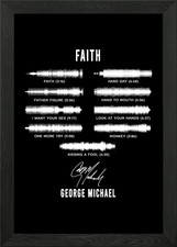 George Michael Framed Wall Art