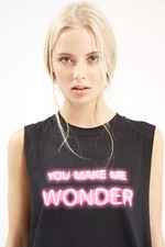 Topshop Black You Make Me