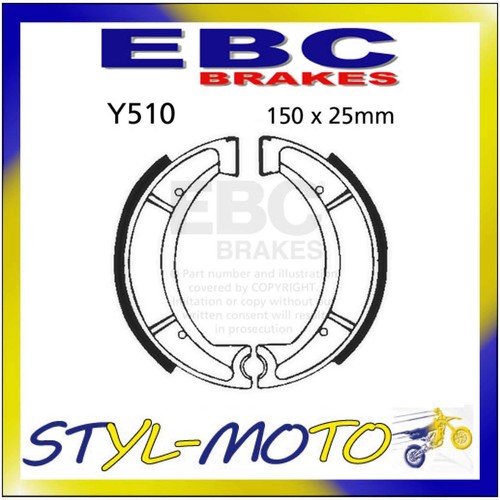 Y510 rear hangers ebc yamaha - y510,