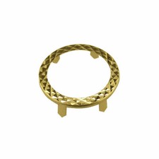 9ct Solid Gold 4 Claw Half