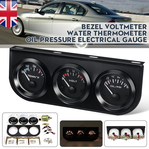 52mm triple gauge kit oil - triple,
