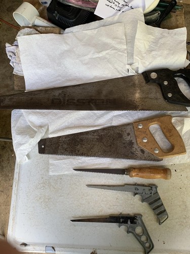 Lot saws disston 11 - 5,