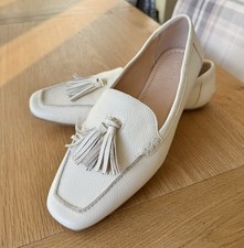 M&S Off White Soft Leather