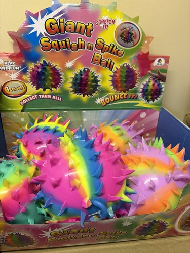 Giant squishy and spiky - and,