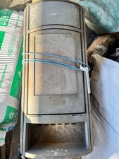 Log burner with back boiler and fle